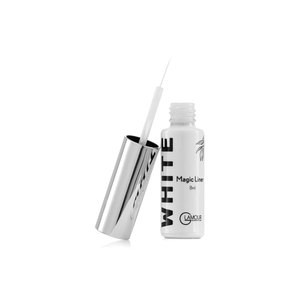 ג'ל ליינר לבן , 8 מ"ל | Glamour - Magic Liner White photo number 1