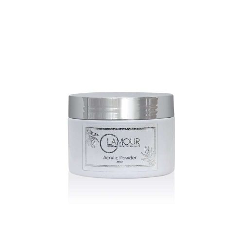 אבקת אקריל 250 ג' - Glamour (White) אבקת אקריל 250 ג' - Glamour (White)