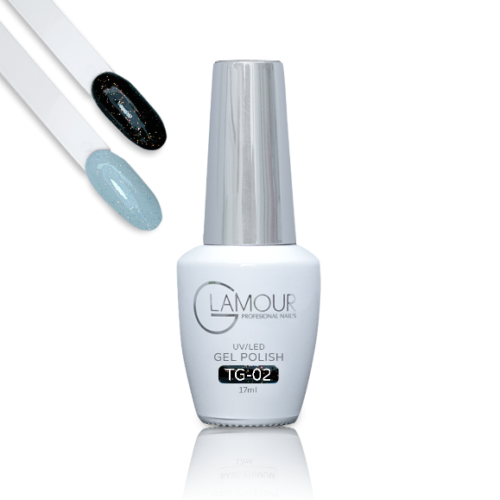 טופ גליטר 02 ללא ניטרול 17 מ"ל - Glamour טופ גליטר 02 ללא ניטרול 17 מ"ל - Glamour