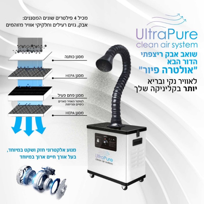 שואב אבק ריצפתי הדור הבא | אולטרה פיור photo number 1