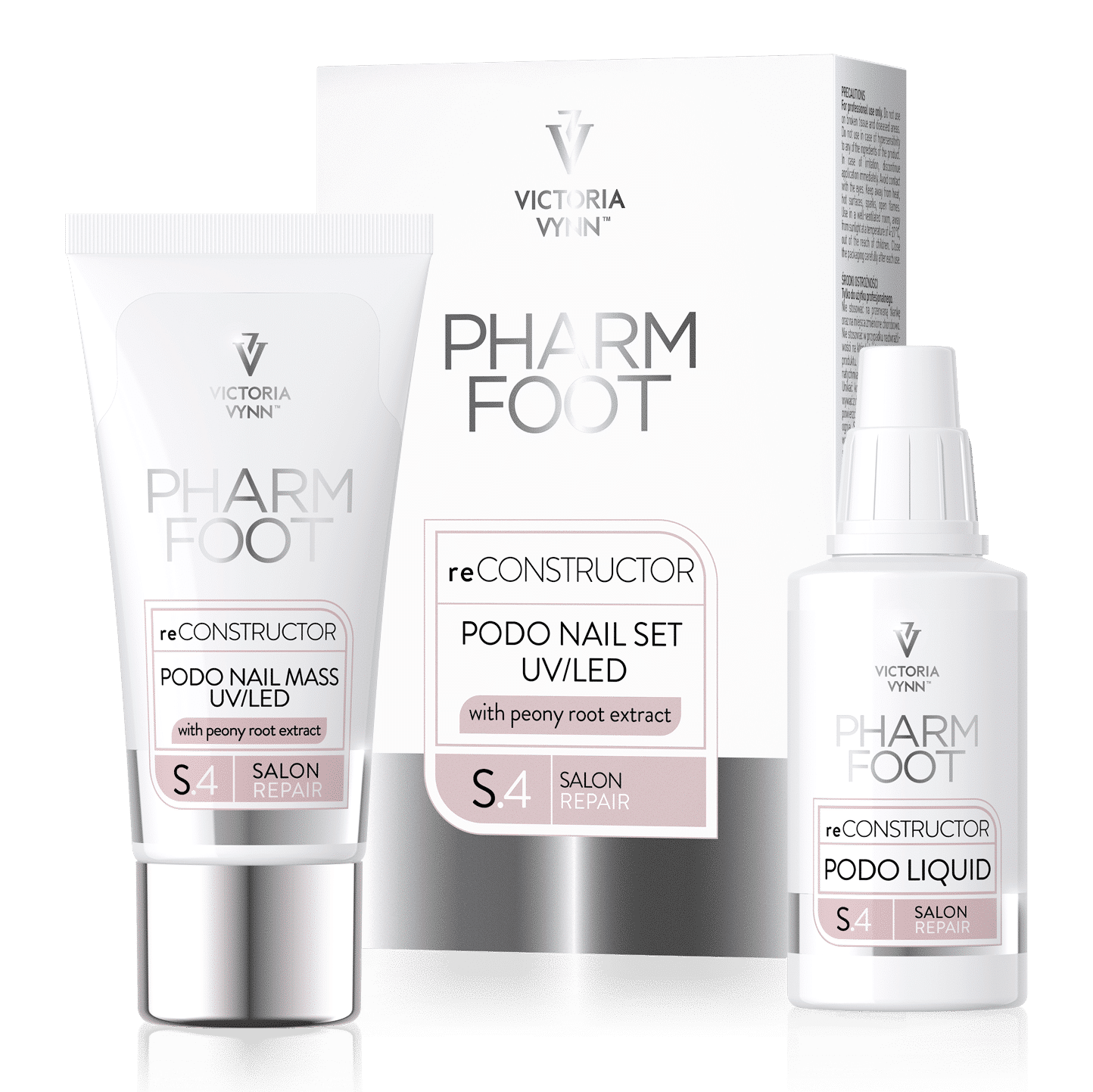 ערכה לשחזור ושיקום מבנה הציפורן - Pharm Foot | reCONSTRUCTOR