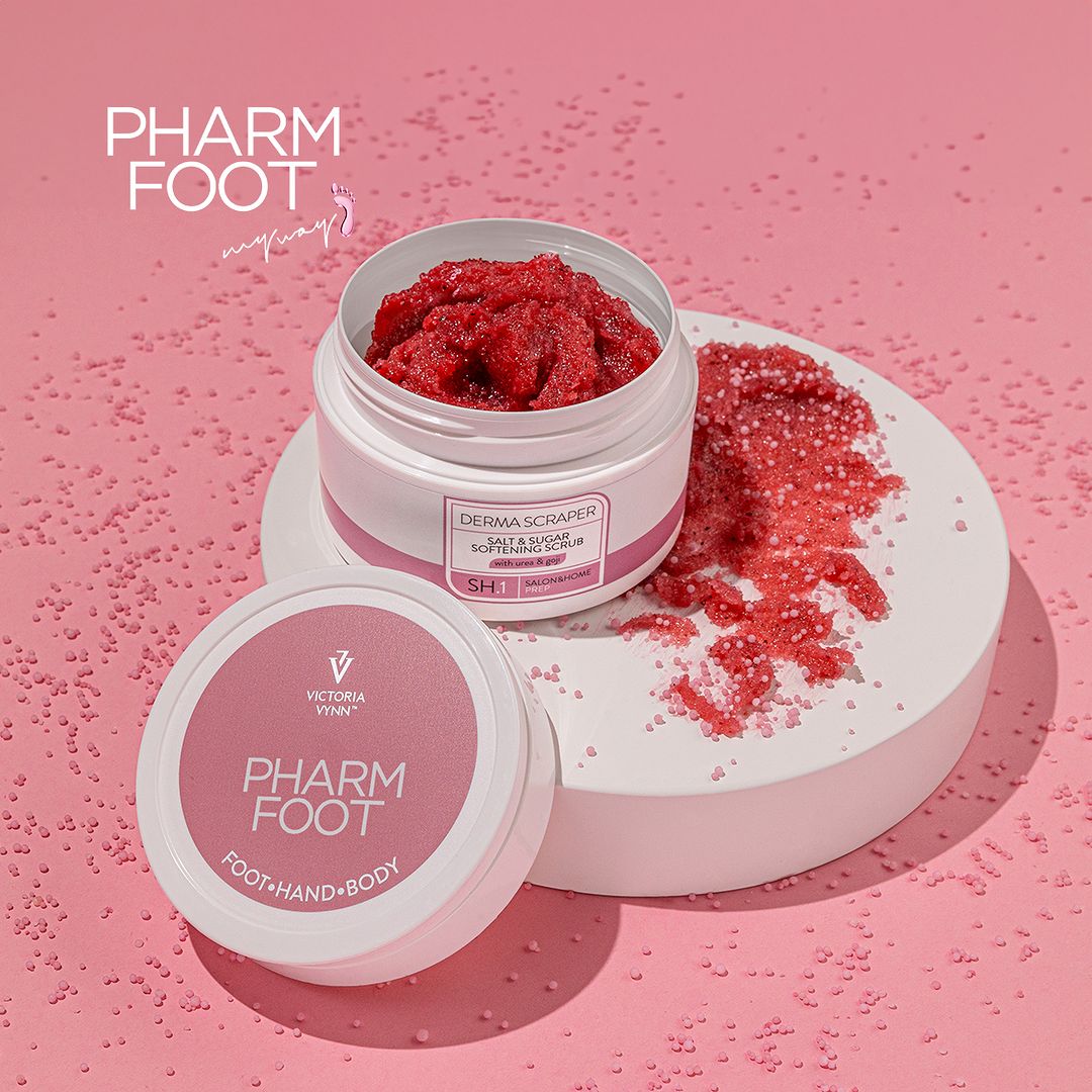 קרם פילינג עם אוריאה ותמצית גוג'י ברי - גר' 200 | Pharm Foot | DERMA SCRAPER photo number 1