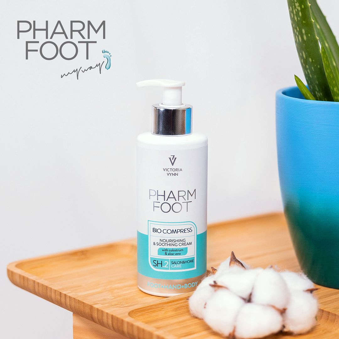 קרם קולוסטרום ואלוורה להזנה והרגעת העור - Pharm Foot | 250 ml | BIO COMPRESS photo number 1